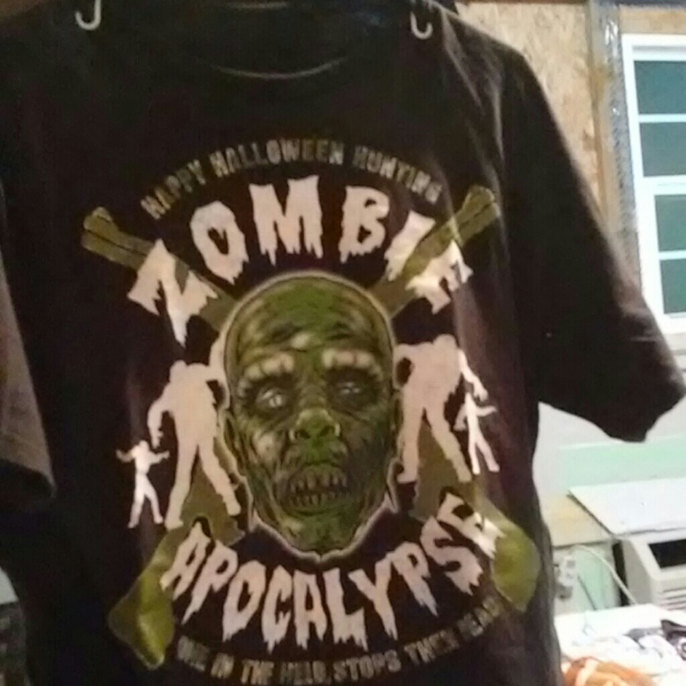 Zombie apocalypse shirt